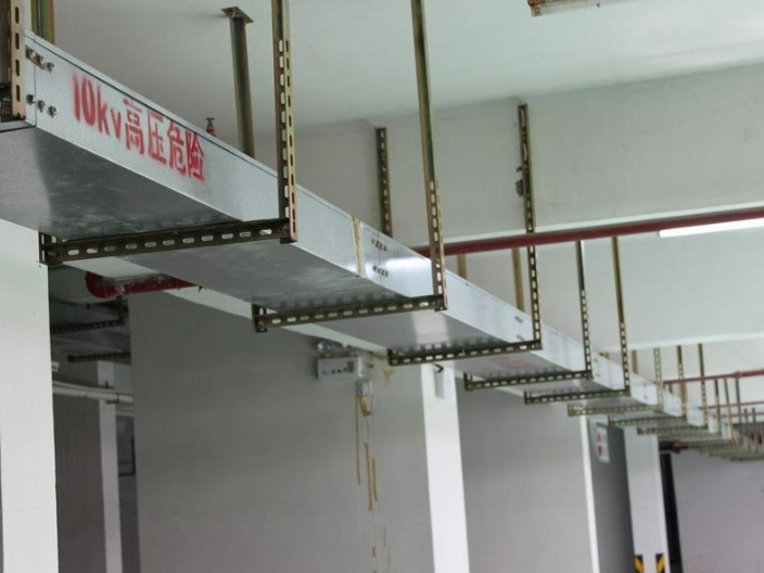 槽式电缆桥架安装